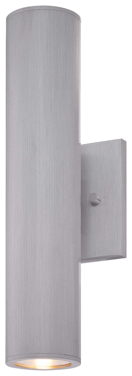 Skyline LED Outdoor Wall Mount in Brushed Aluminum