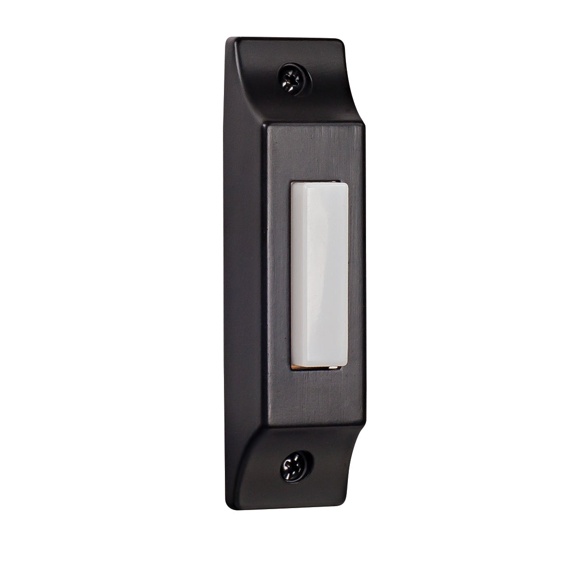 Push Button-Surface Mount Surface Mount Lighted Push Button in Painted Black