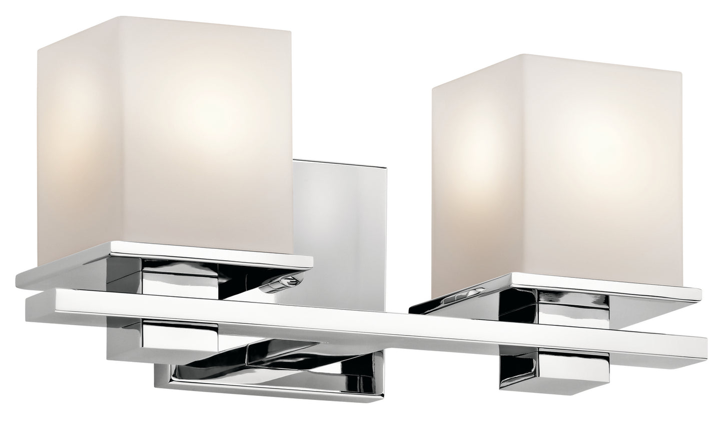 Tully Two Light Bath in Chrome