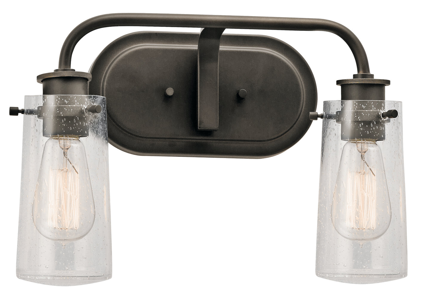 Braelyn Two Light Bath in Olde Bronze
