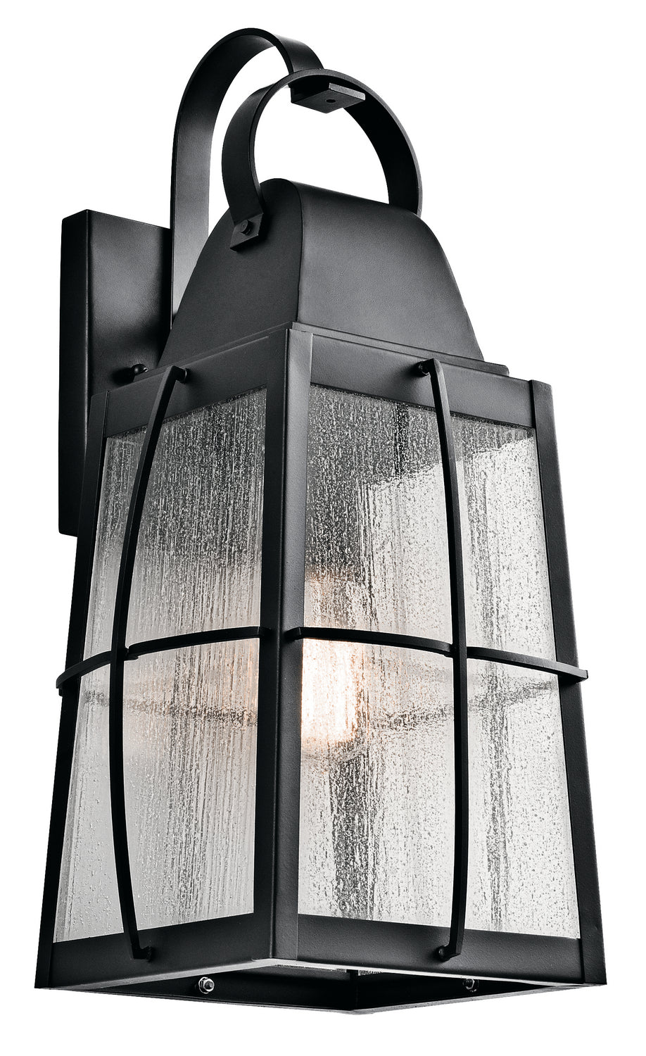 Tolerand One Light Outdoor Wall Mount in Textured Black