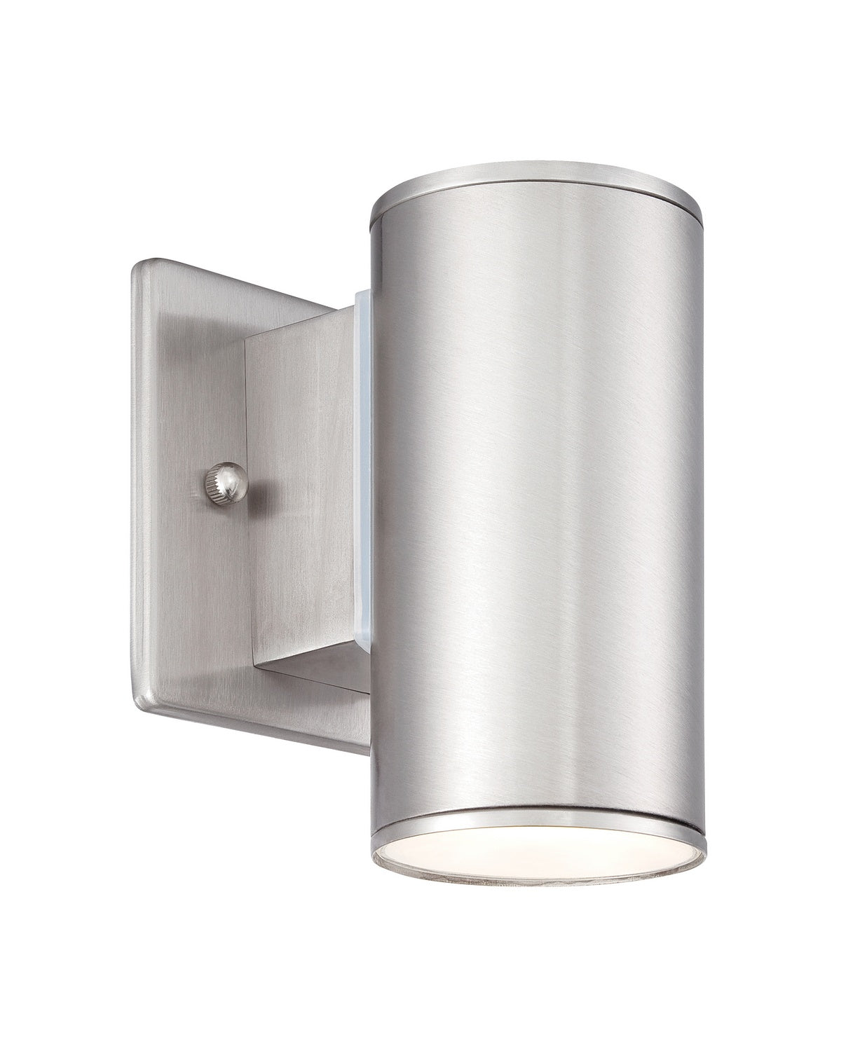 Barrow LED Wall Lantern in Satin Platinum