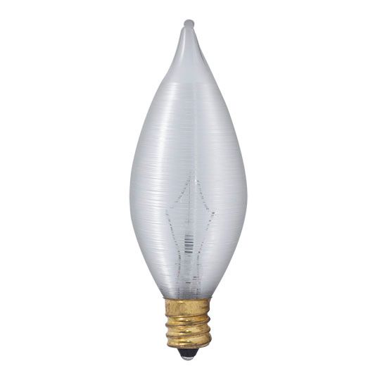 60W C11 SPUNLITE SATIN E12 130V