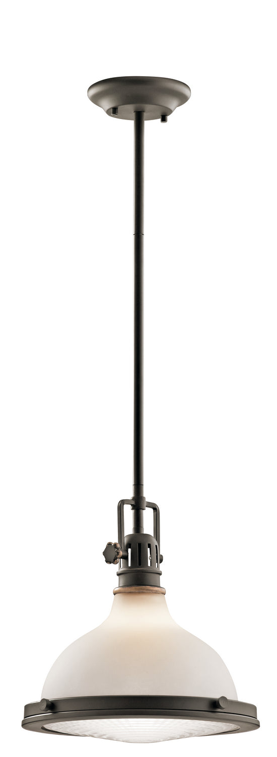 Hatteras Bay One Light Pendant in Olde Bronze
