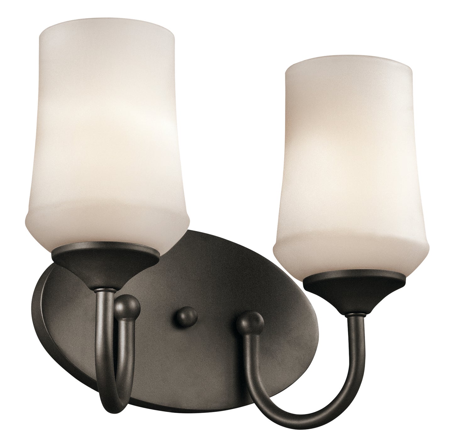 Aubrey Two Light Bath in Olde Bronze