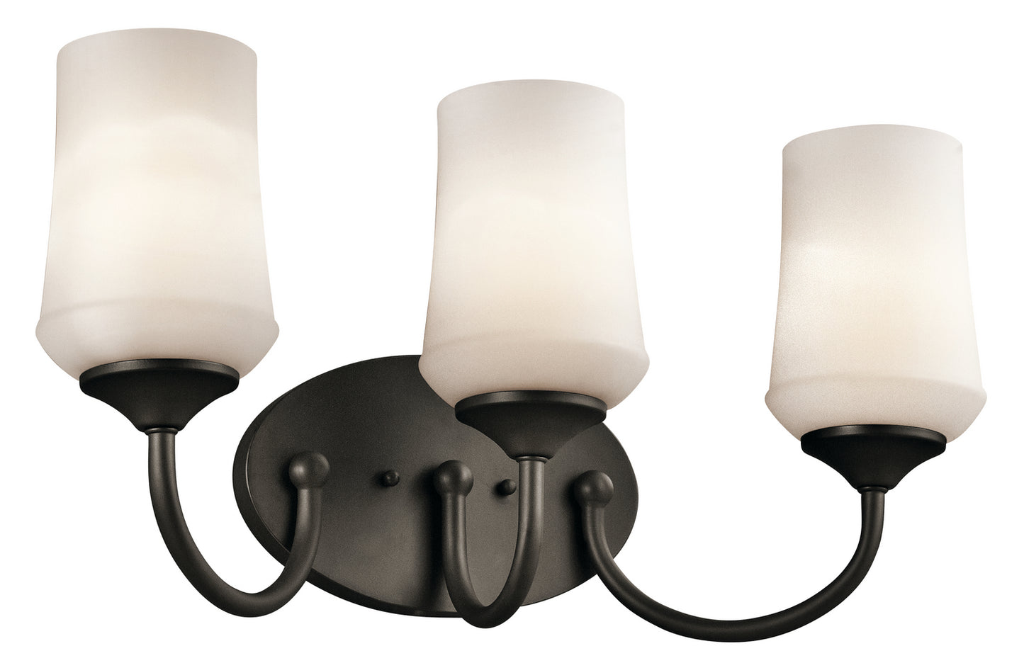 Aubrey Three Light Bath in Olde Bronze