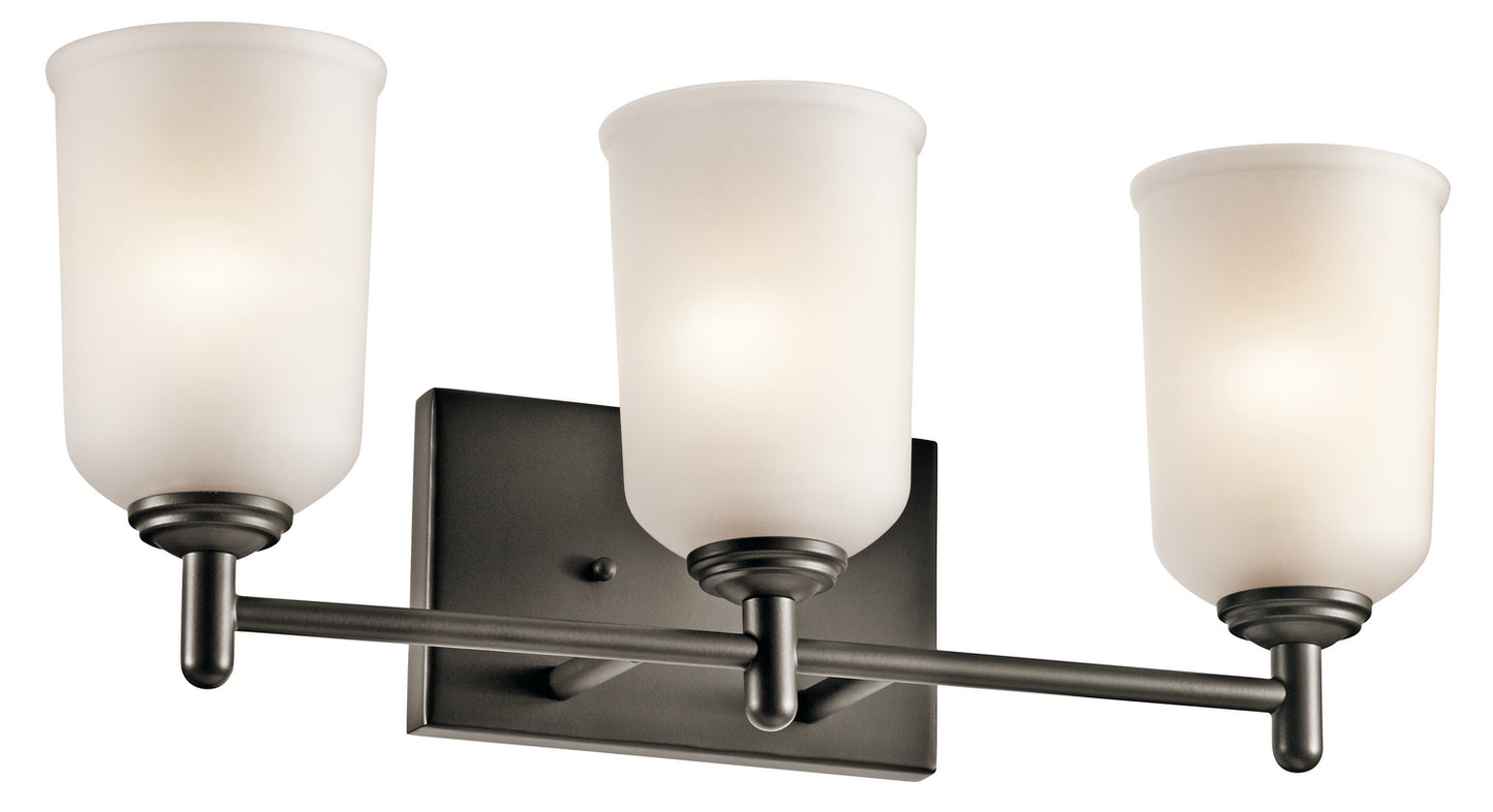Shailene Three Light Bath in Olde Bronze