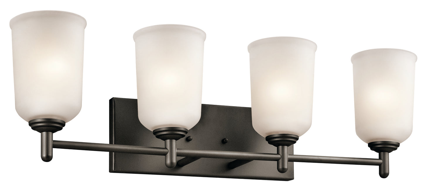 Shailene Four Light Bath in Olde Bronze