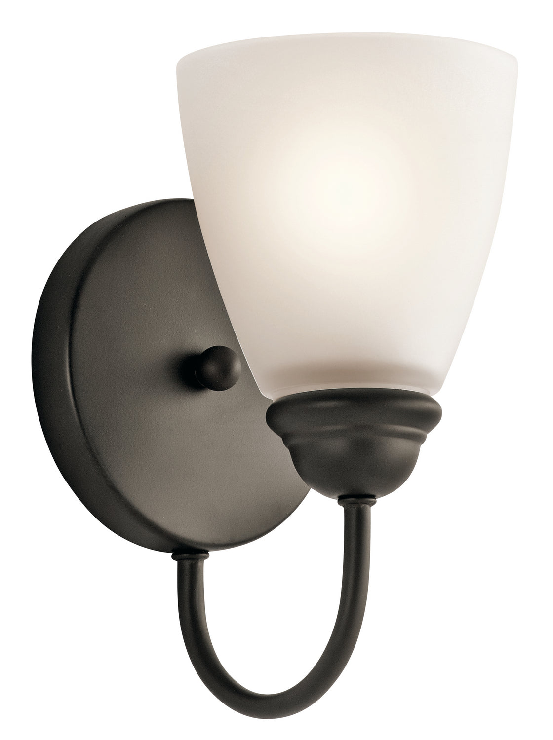 Jolie One Light Wall Sconce in Olde Bronze
