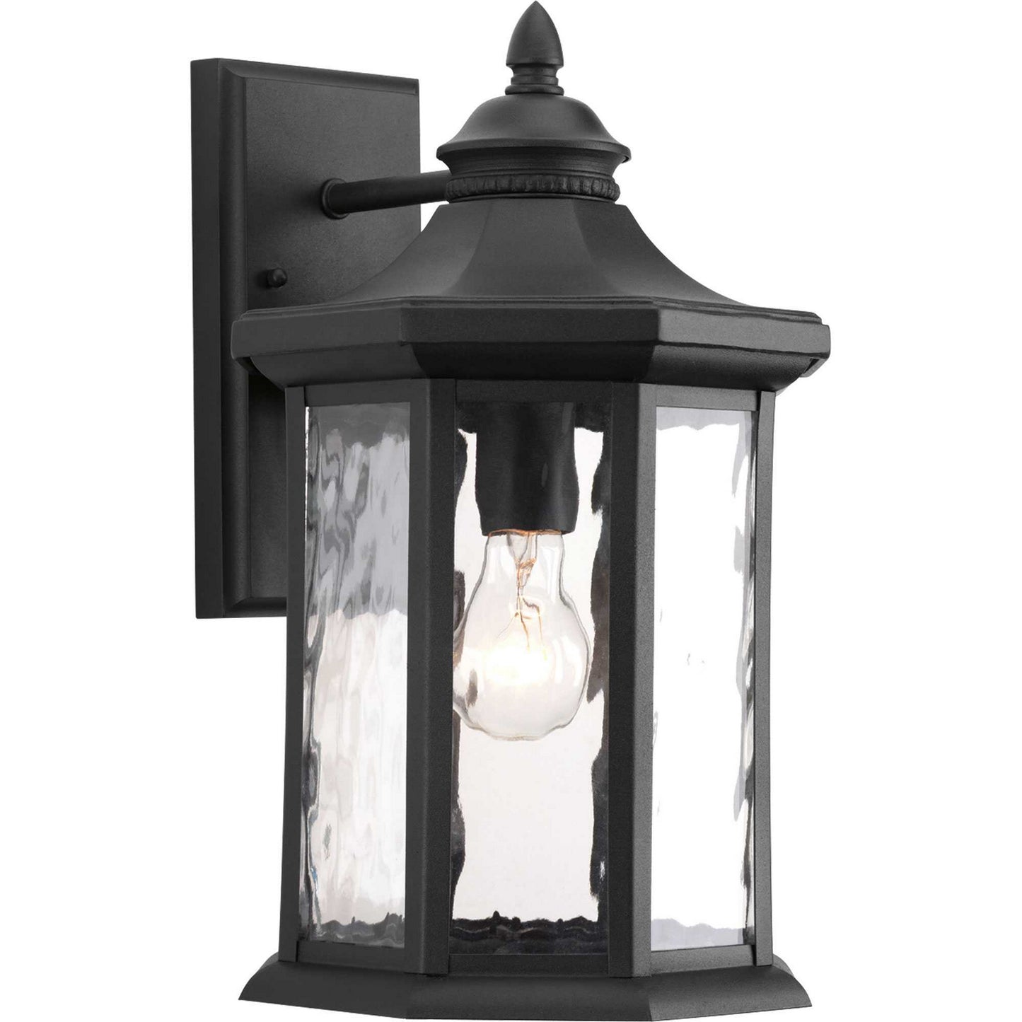 Edition One Light Wall Lantern in Black