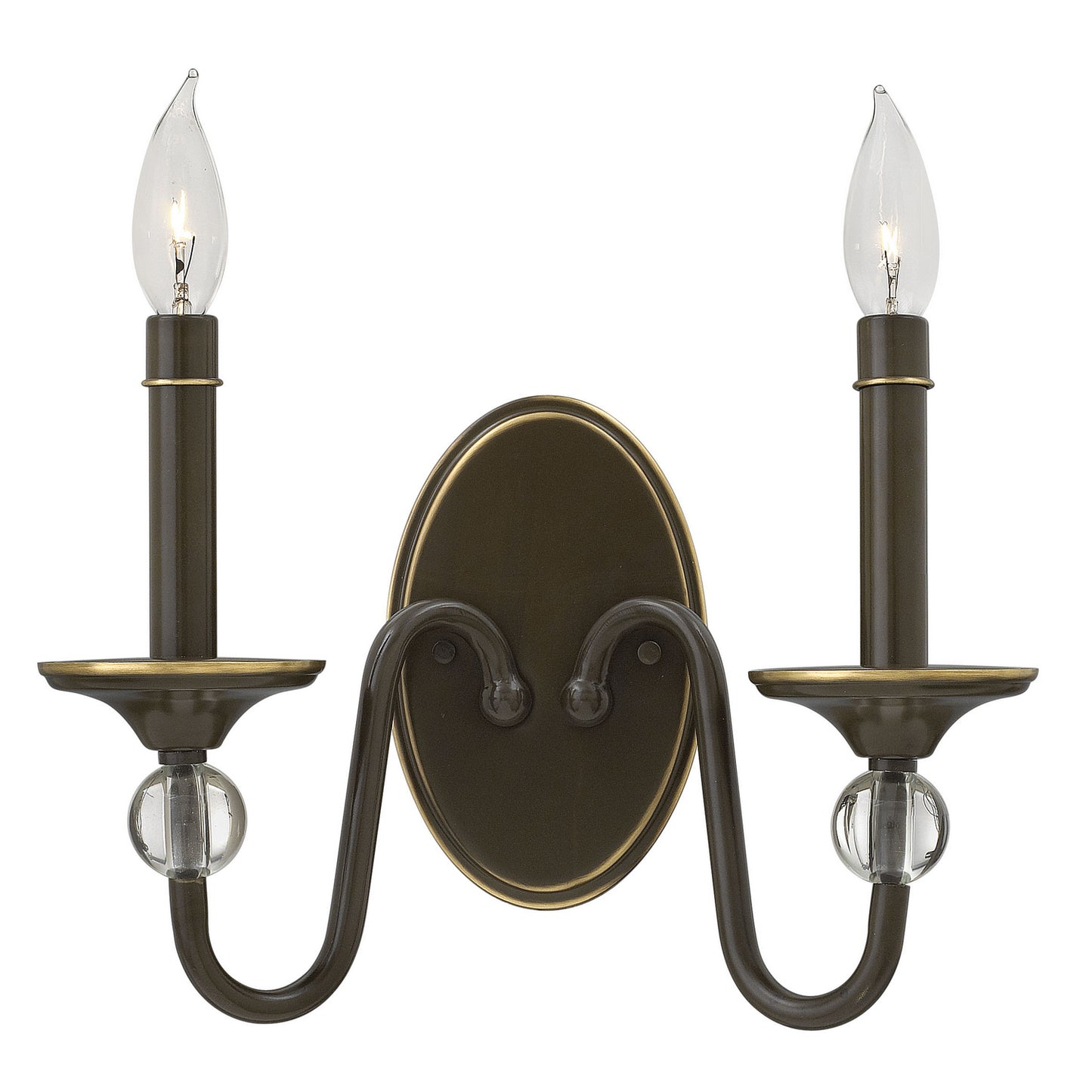 Eleanor LED Wall Sconce in Light Oiled Bronze