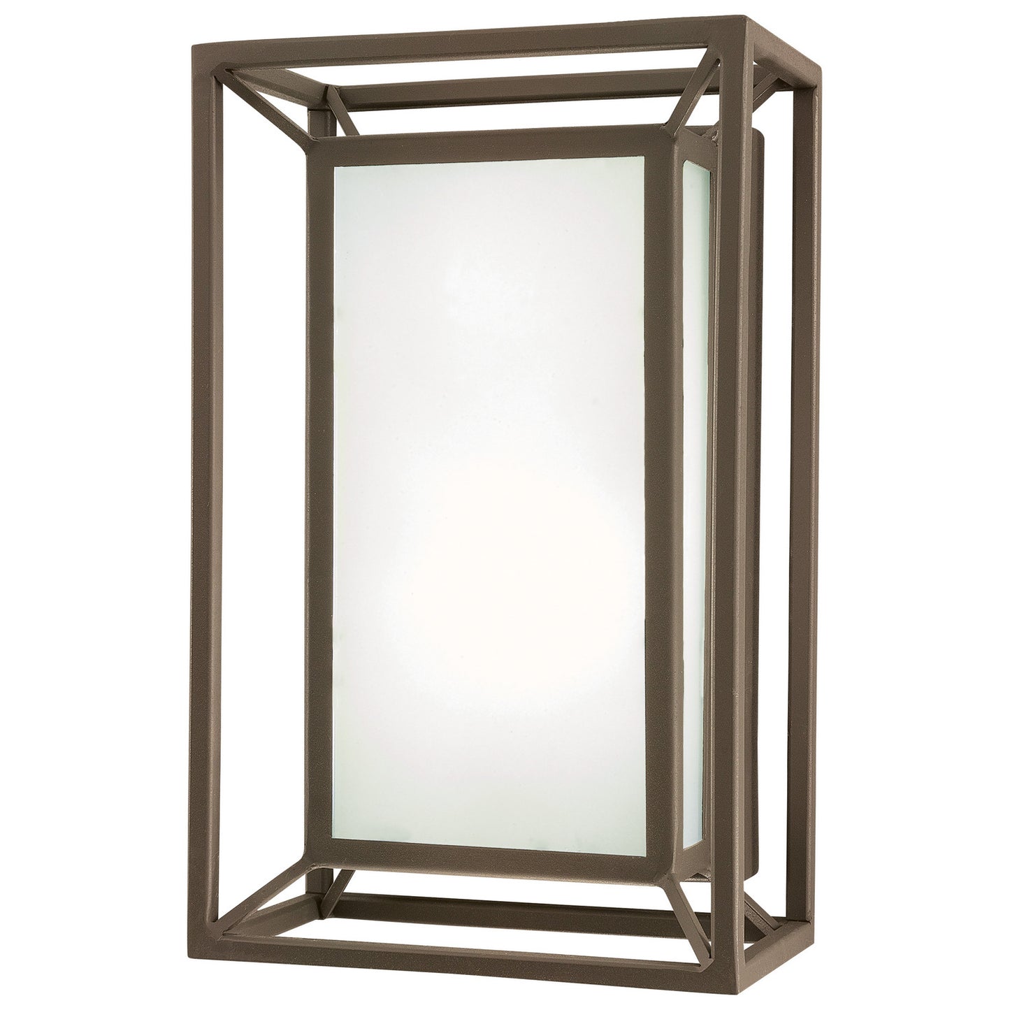 Outline LED Pocket Lantern in Sand Bronze
