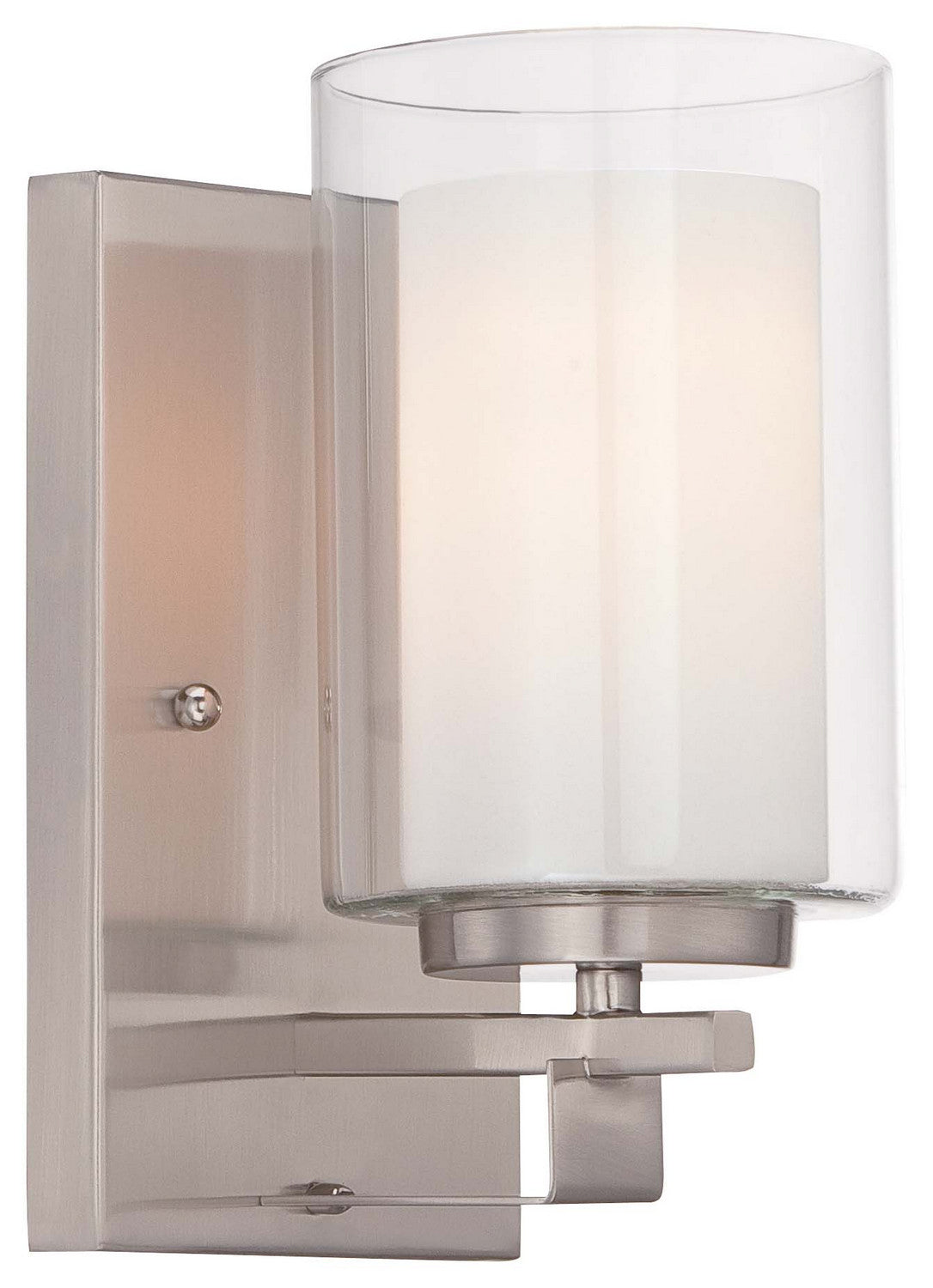Parsons Studio One Light Bath Bar in Brushed Nickel