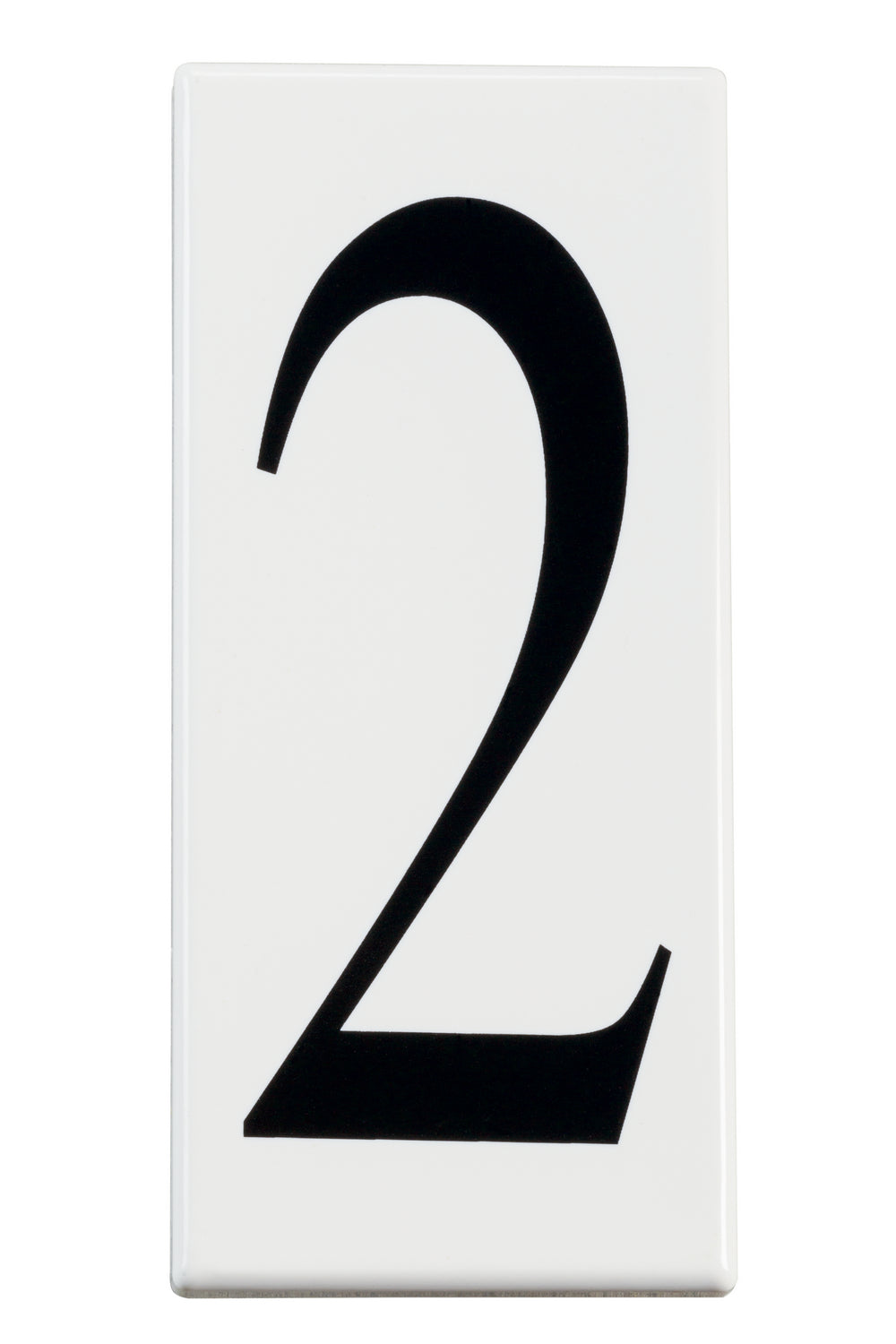 (4-Pack) Accessory Number 2 Panel in White Material (Not Painted)