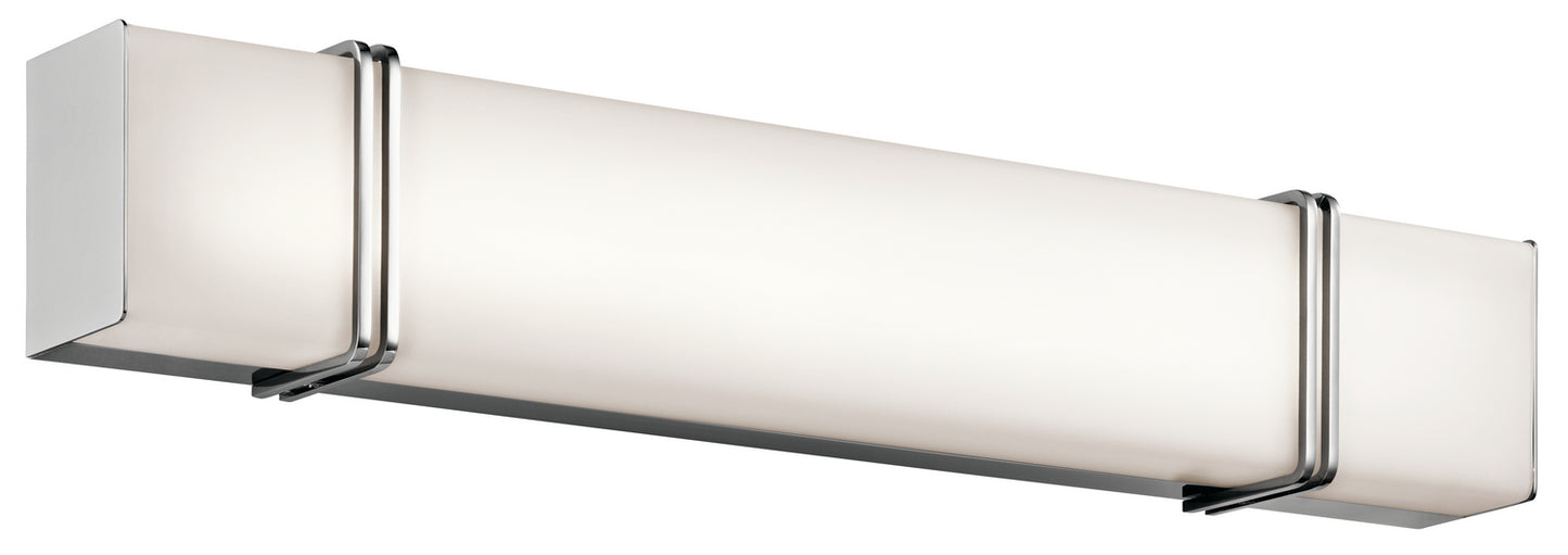 Impello LED Linear Bath in Chrome
