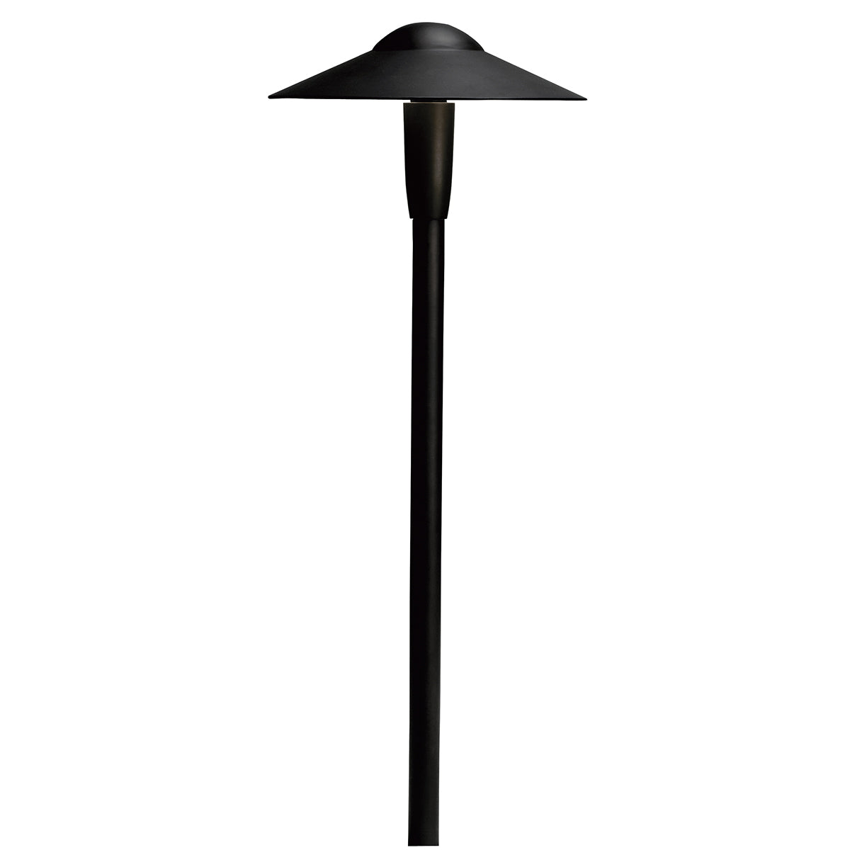LED Path Light in Textured Black