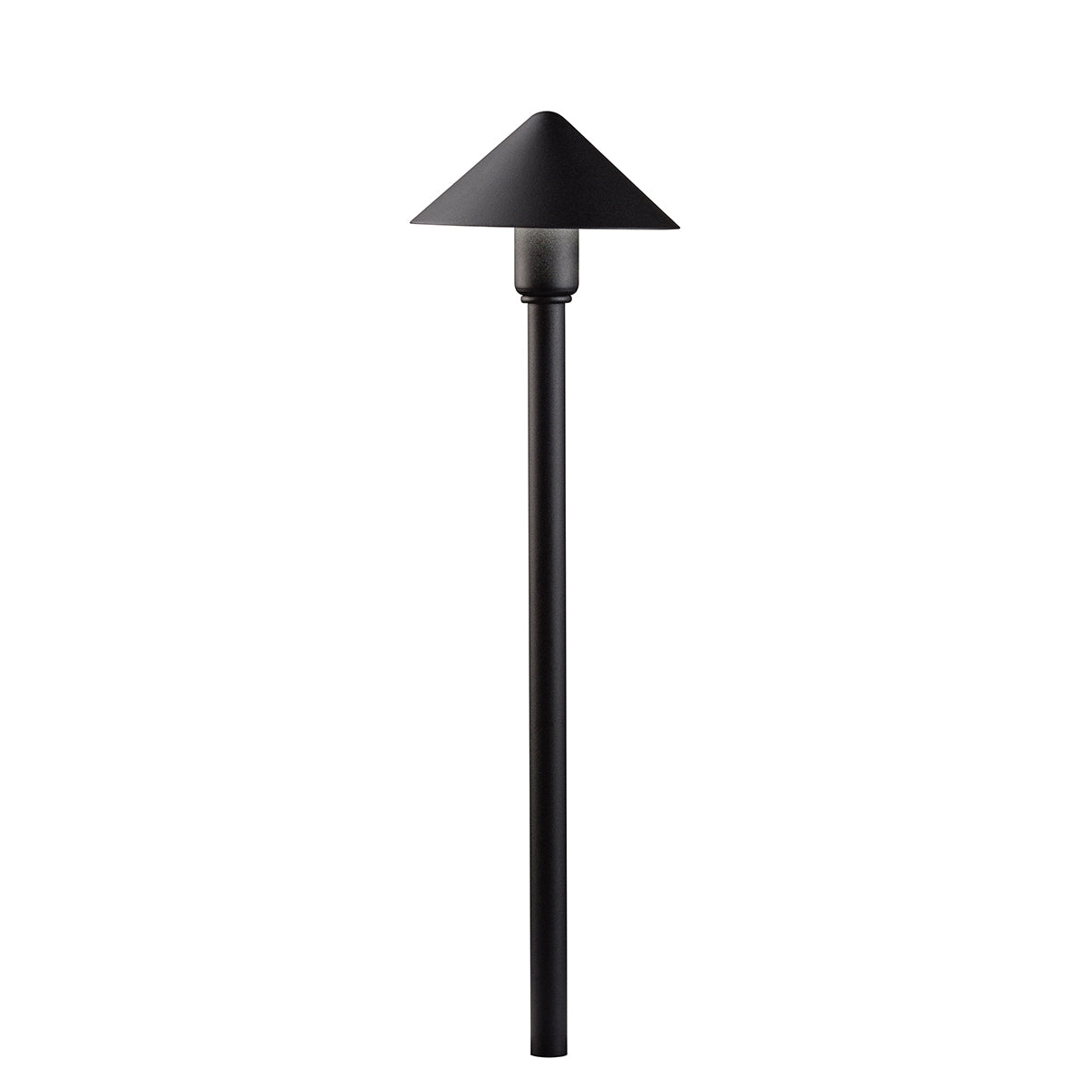 LED Path Light in Textured Black