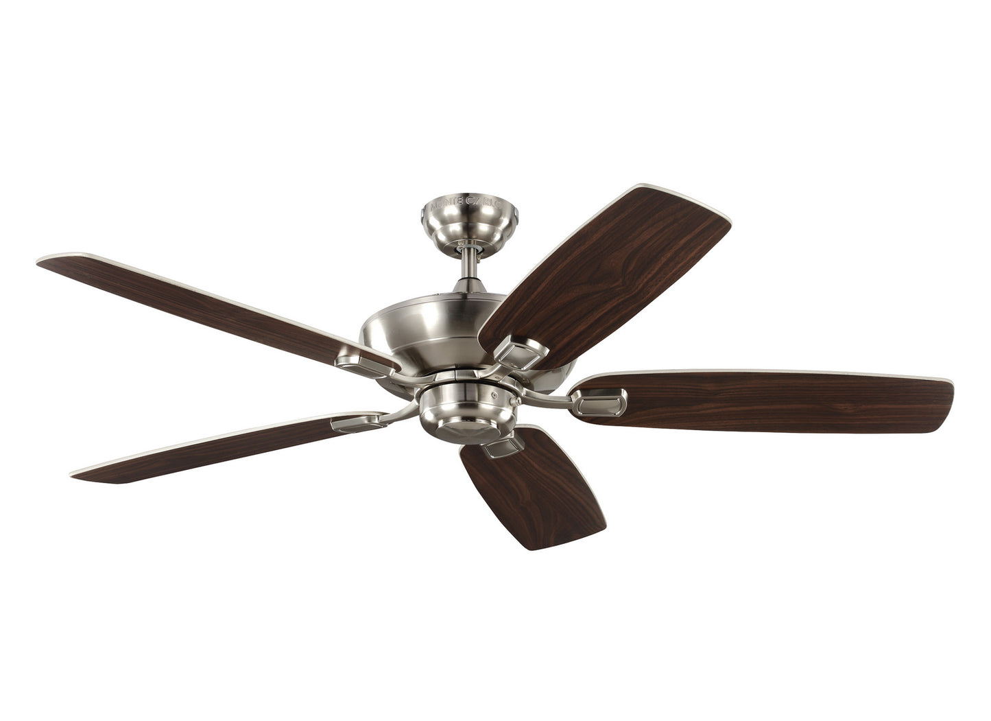 Colony 52" Ceiling Fan in Brushed Steel