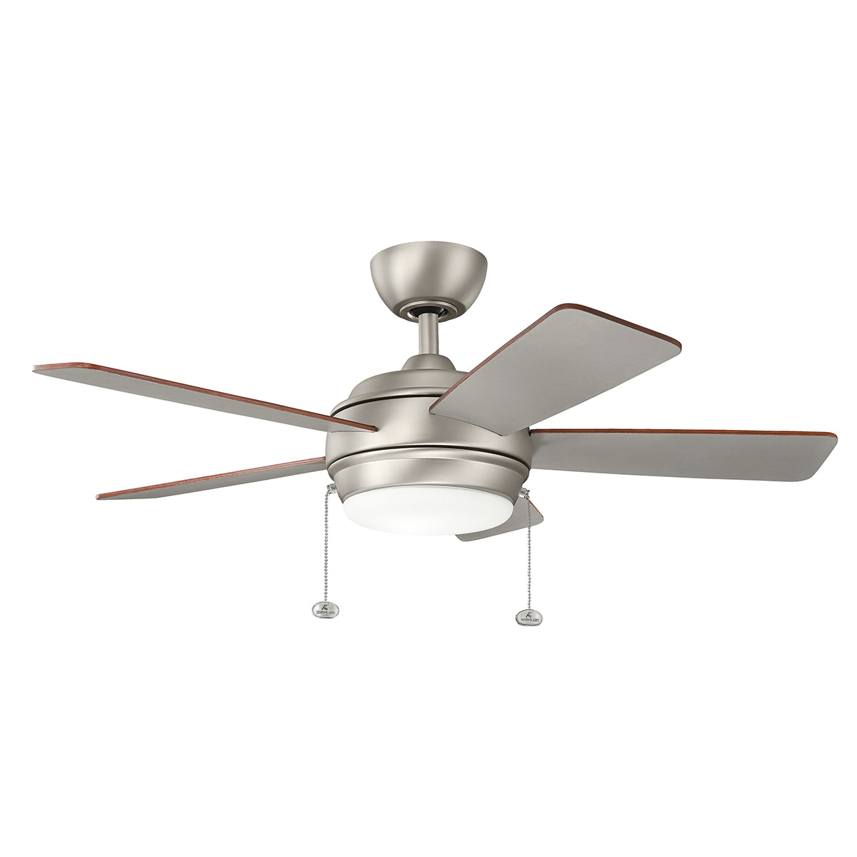 Starkk 42"Ceiling Fan in Brushed Nickel