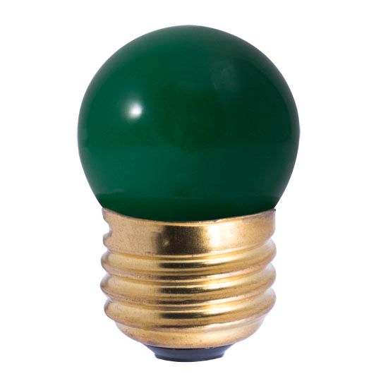 7.5W S11 CERAMIC GREEN 130V