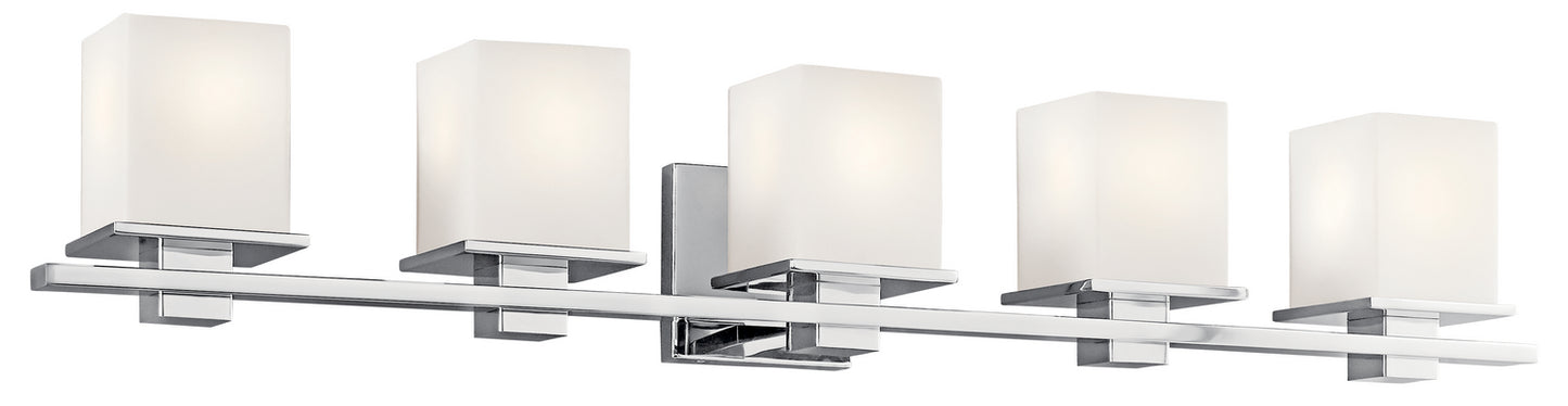 Tully Five Light Bath in Chrome