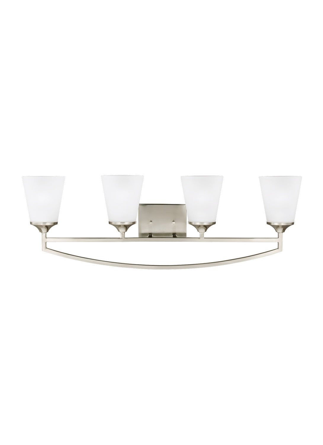 Hanford Four Light Wall / Bath in Brushed Nickel