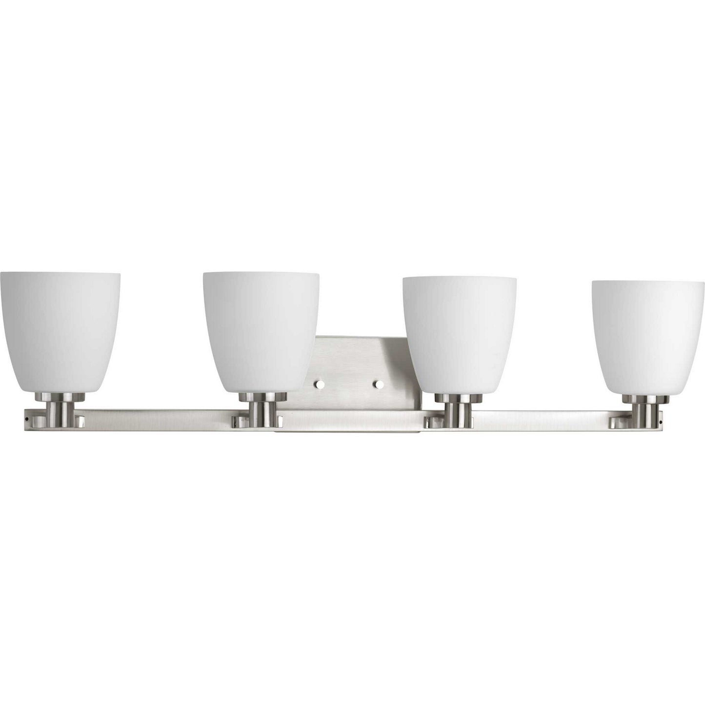 Fleet Four Light Bath Bracket in Brushed Nickel