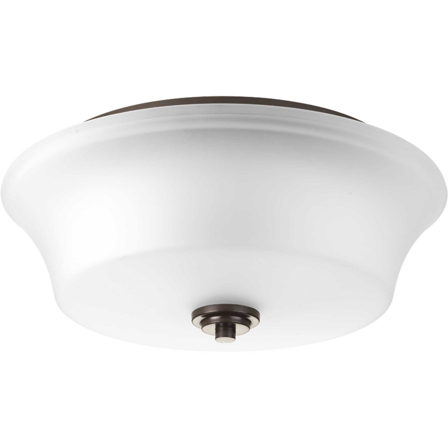 Cascadia Two Light Flush Mount in Antique Bronze