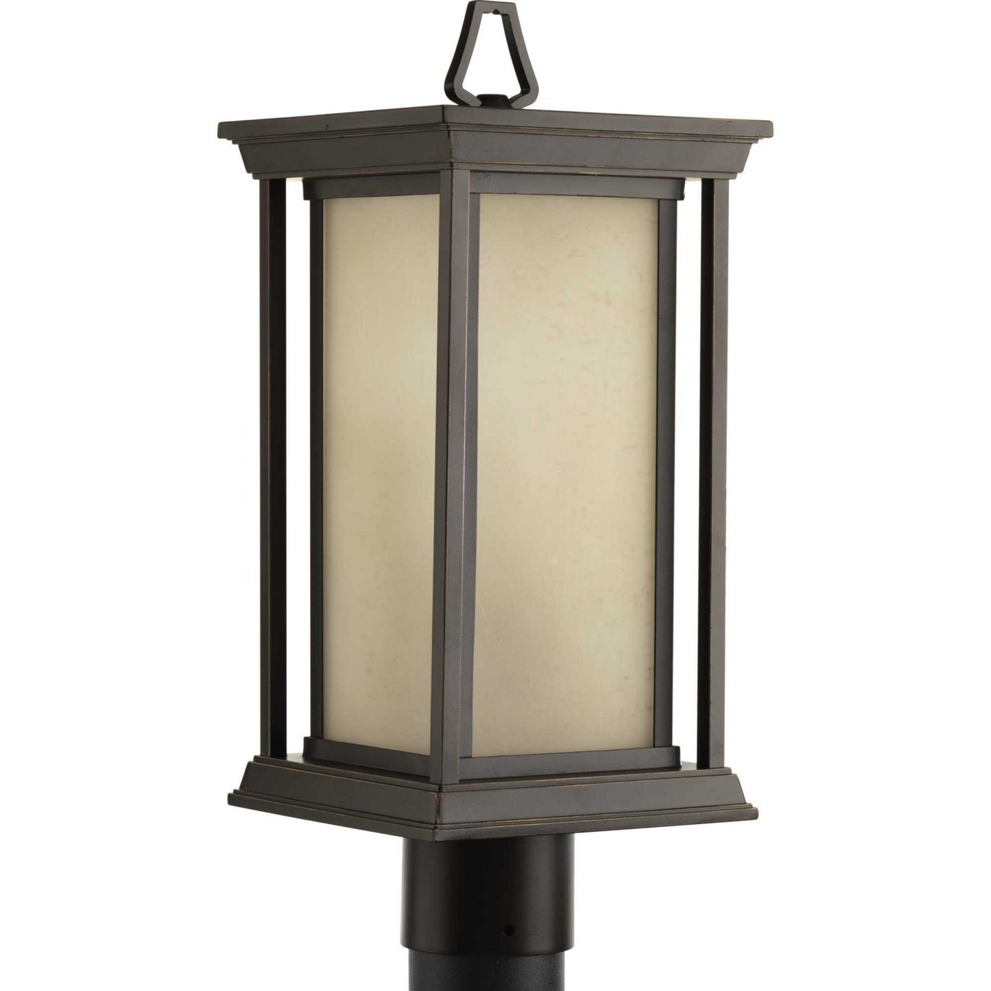 Endicott One Light Post Lantern in Antique Bronze