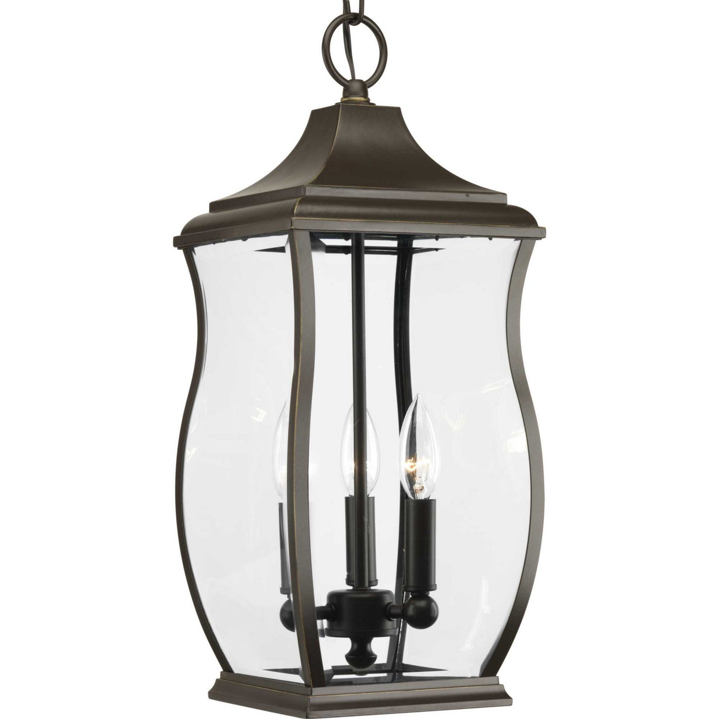 Township Three Light Hanging Lantern in Oil Rubbed Bronze