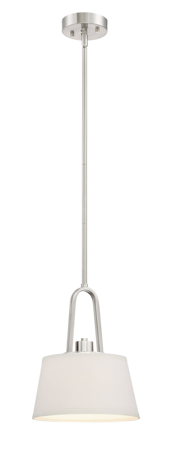 Studio Mini-Pendant in Satin Platinum