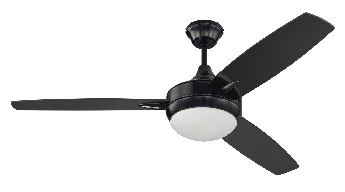 Craftmade - TG52GBK3 - 52" Ceiling Fan - Targas 52" - Gloss Black
