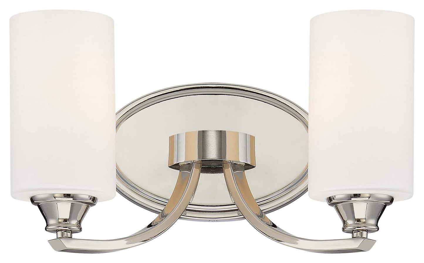 Tilbury Two Light Bath in Polished Nickel