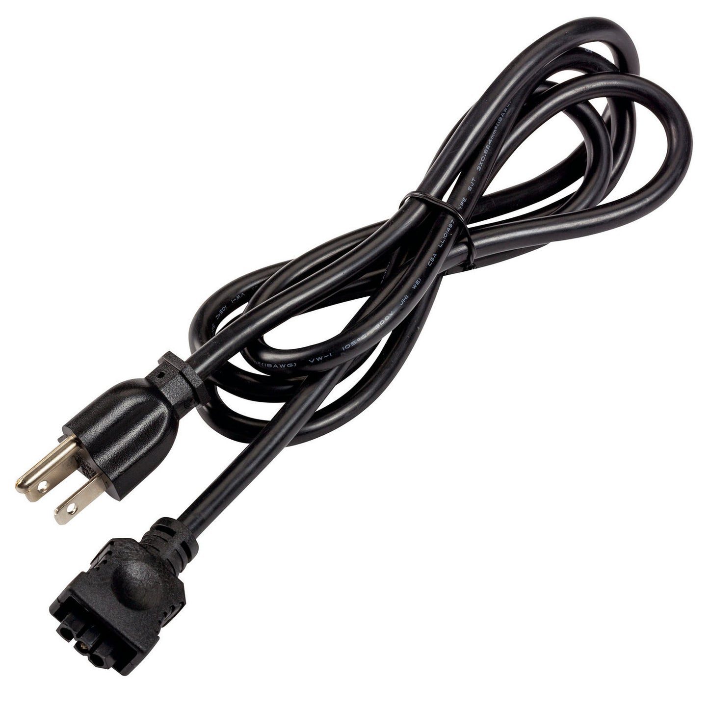 Under Cabinet Accessories Ucab 3-Prong Cord in Black Material (Not Painted)
