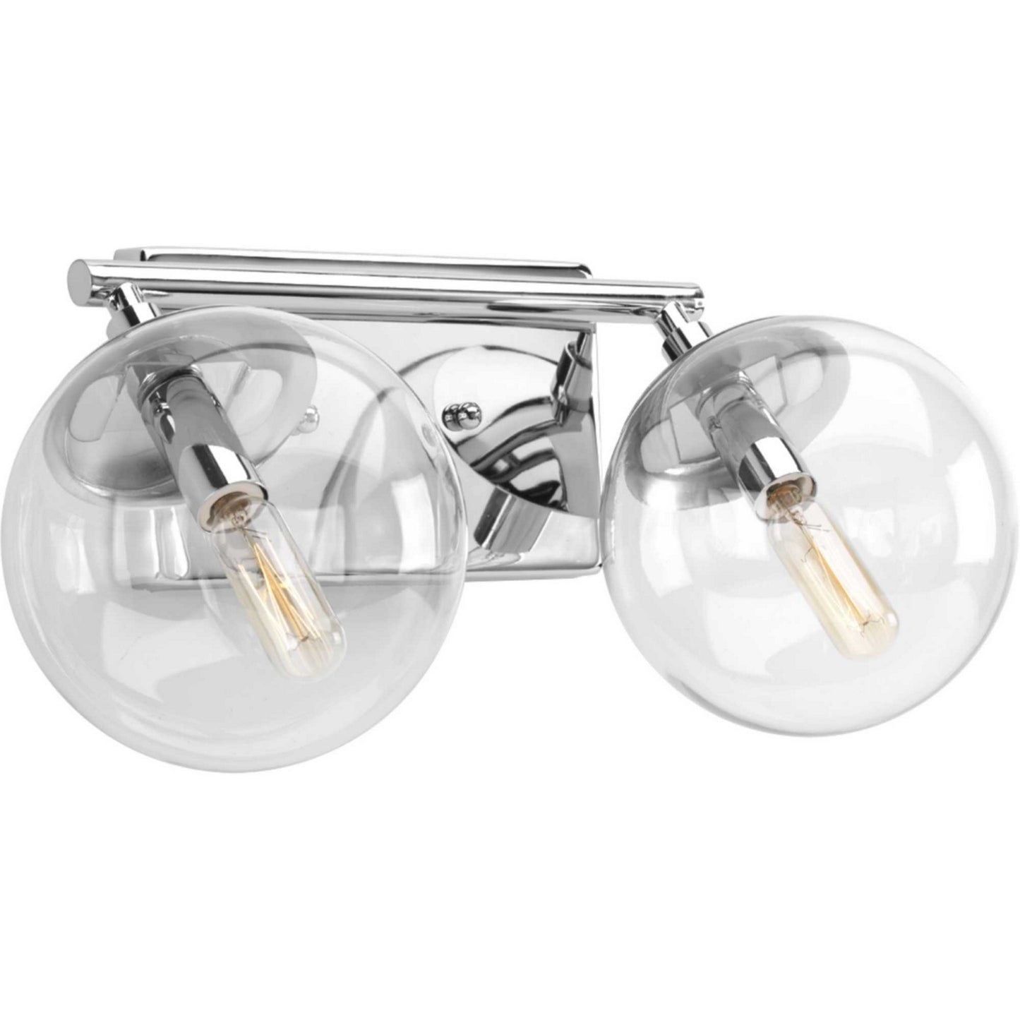 Mod Two Light Bath in Polished Chrome