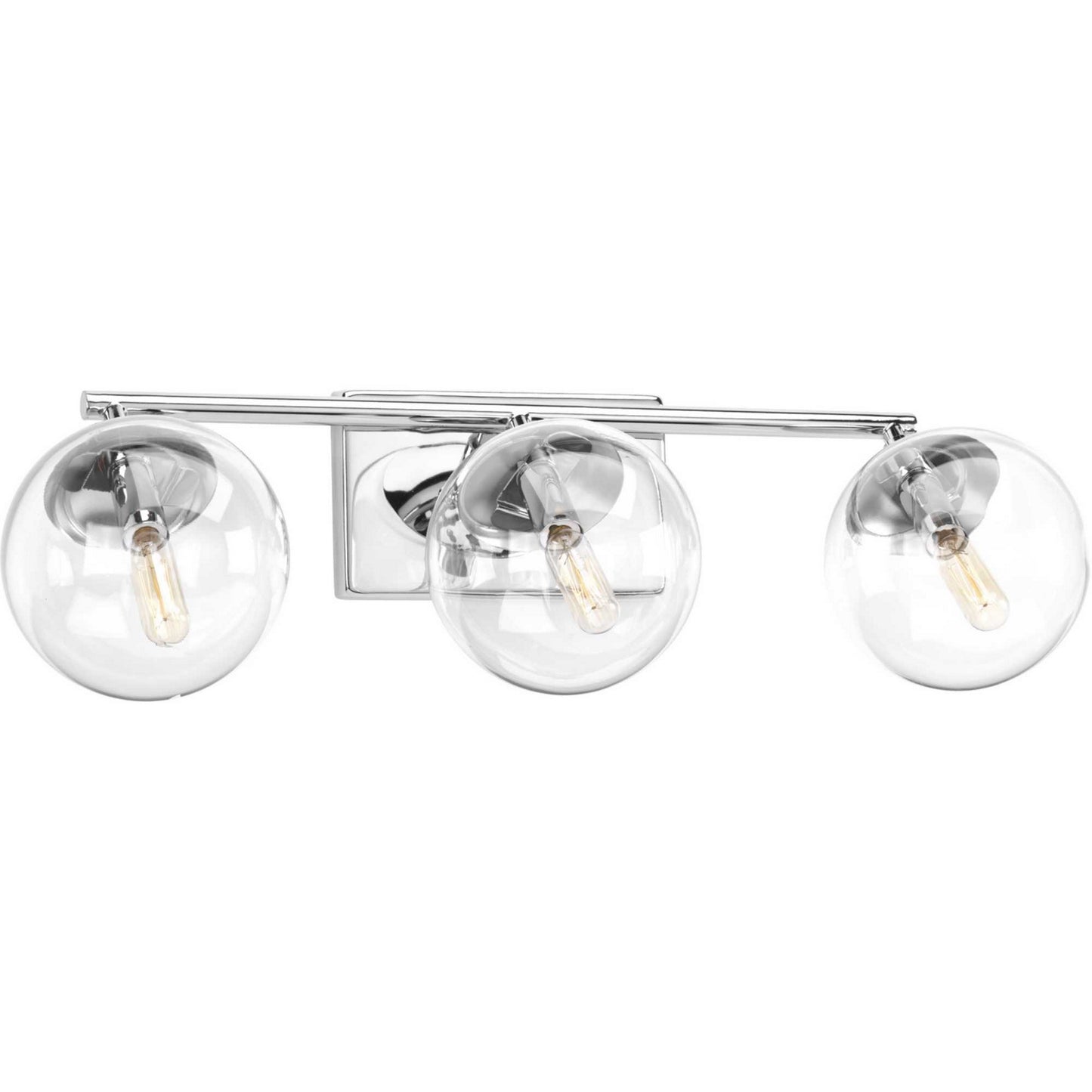 Mod Three Light Bath in Polished Chrome