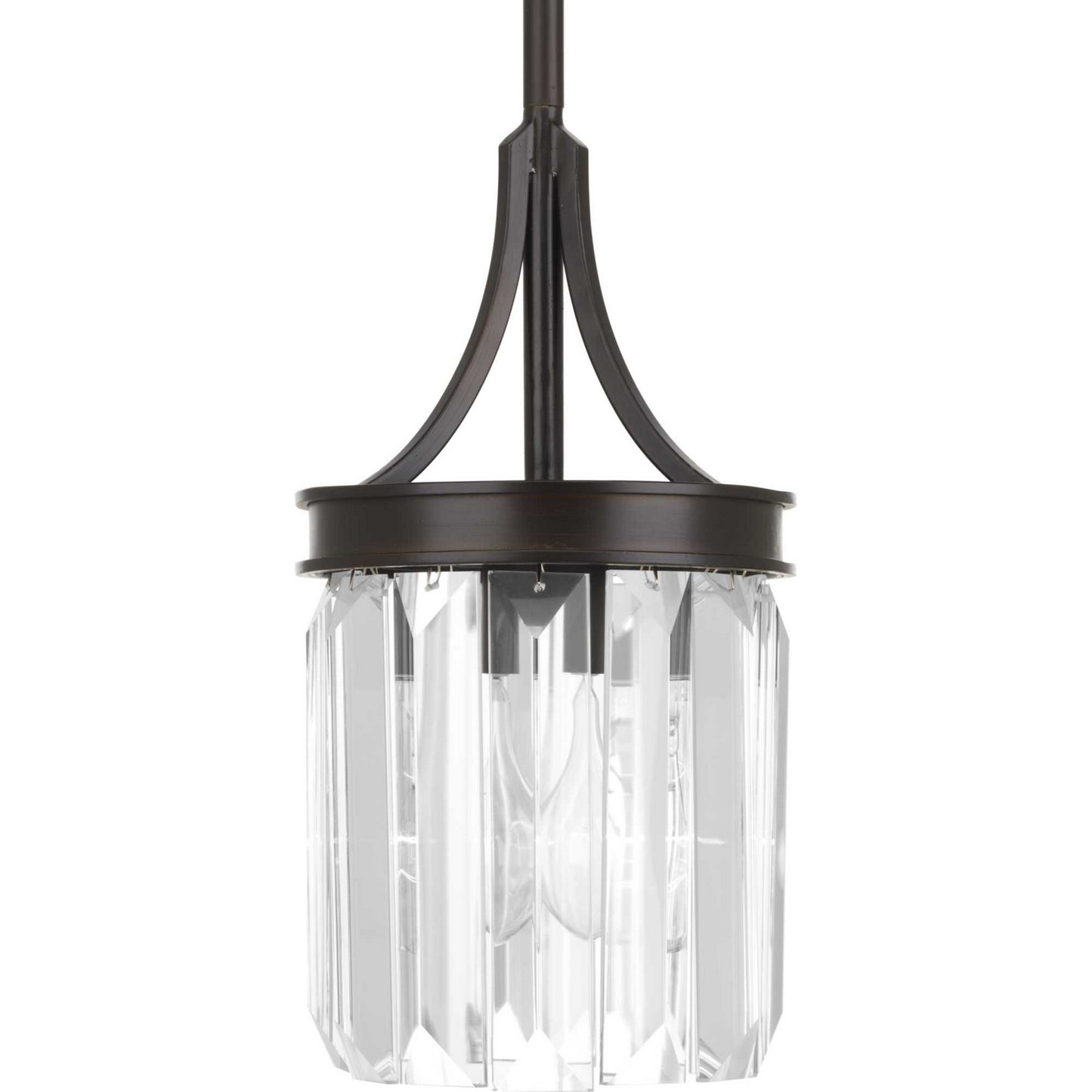 Glimmer One Light Mini Pendant in Antique Bronze