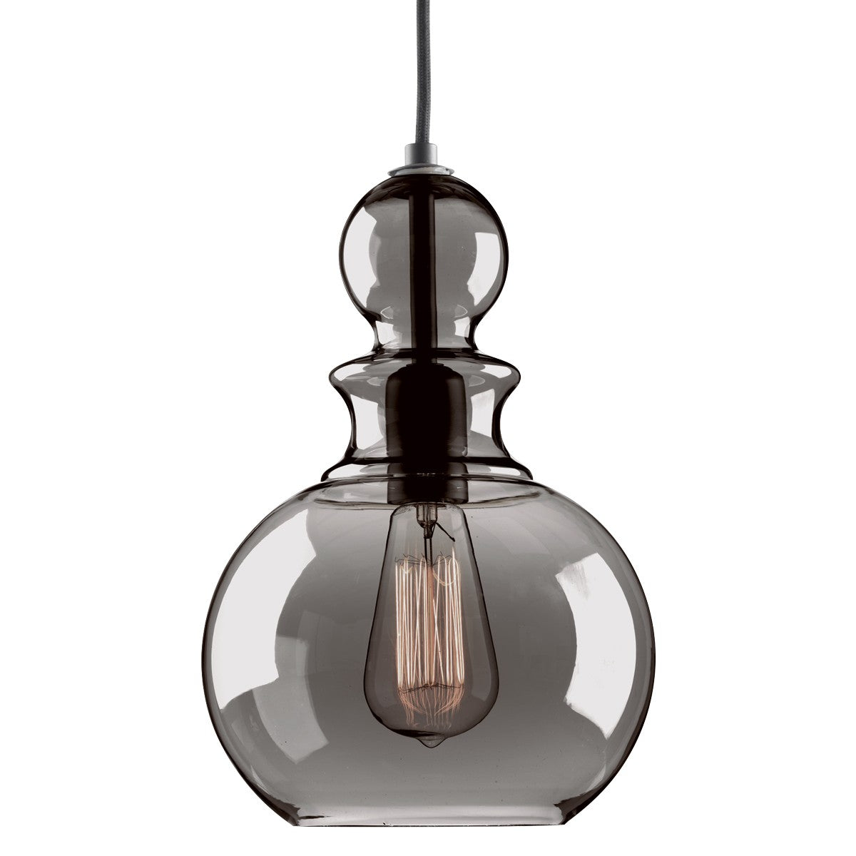 Progress Lighting - P5334-143 - One Light Pendant - Staunton - Graphite