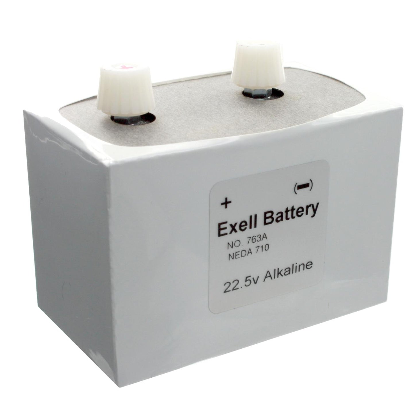 Exell 763 Alkaline 22.5V, NEDA 710 Battery Replaces ER763