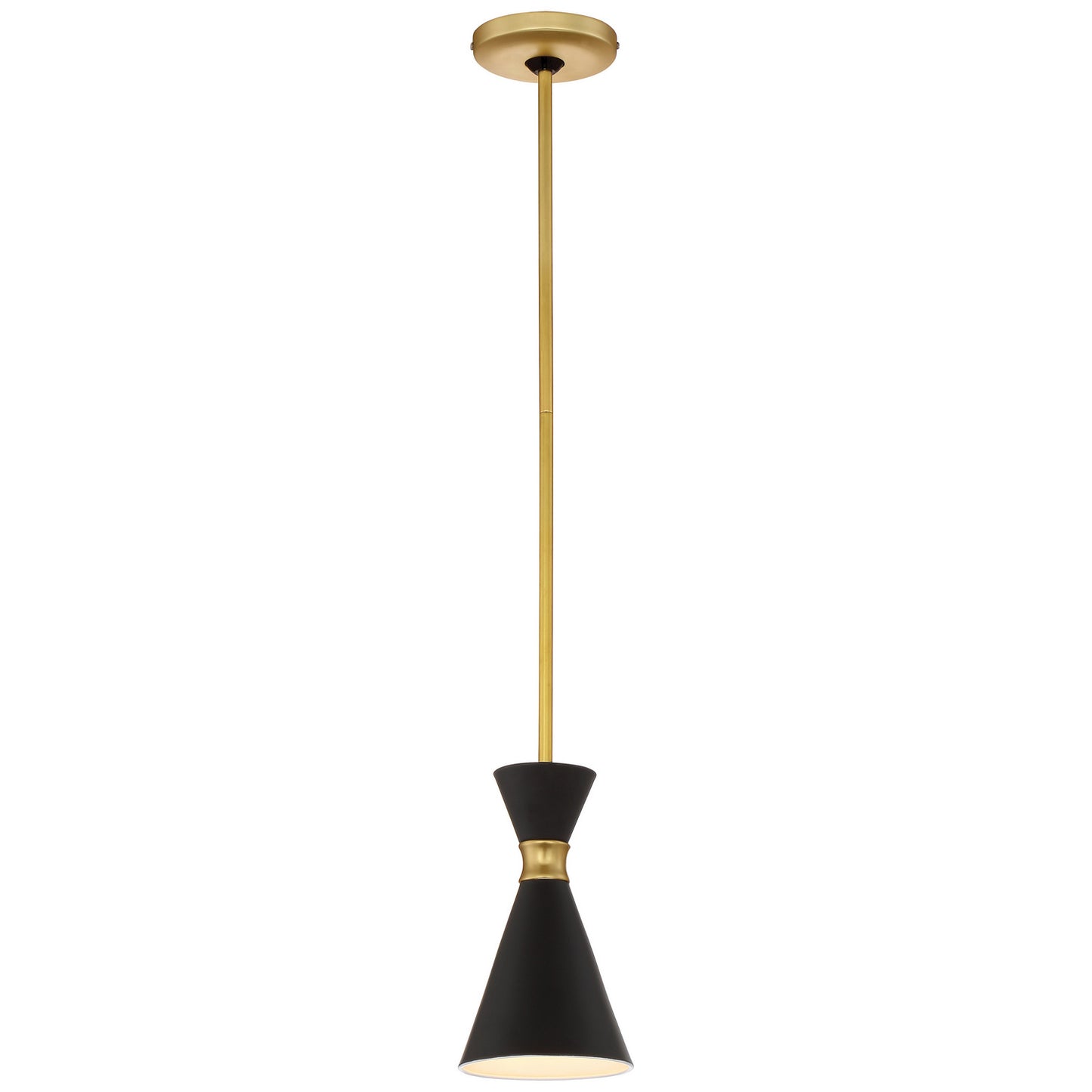 George Kovacs - P1821-248 - One Light Mini Pendant - Conic - Honey Gold