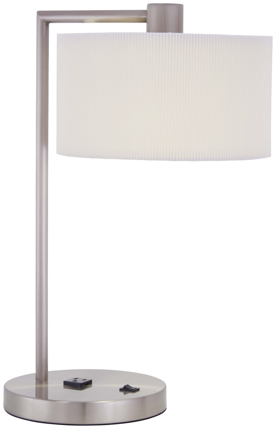 Park LED Table Lamp in Brushed Nickel