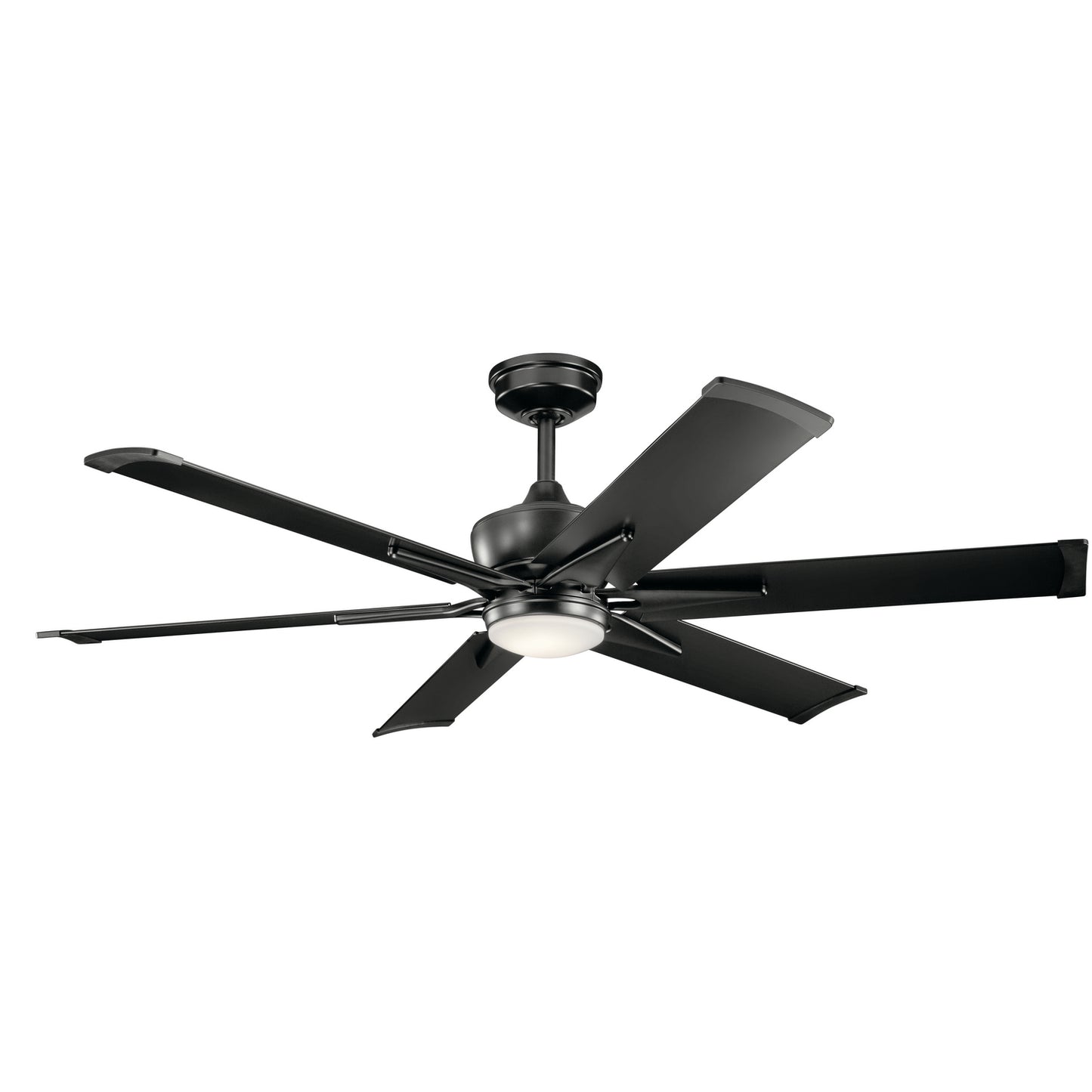Szeplo Patio 60"Ceiling Fan in Satin Black