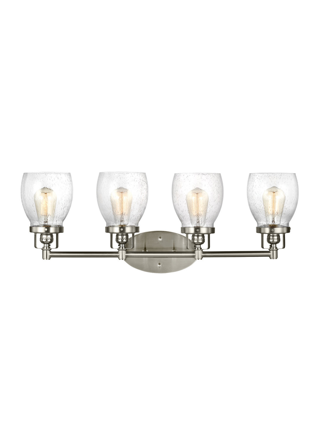 Belton Four Light Wall / Bath in Brushed Nickel