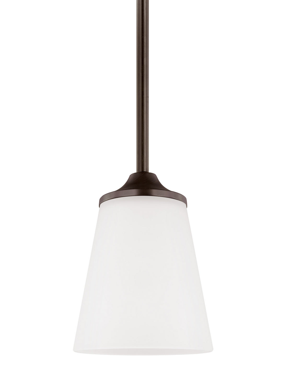 Hanford One Light Mini-Pendant in Bronze