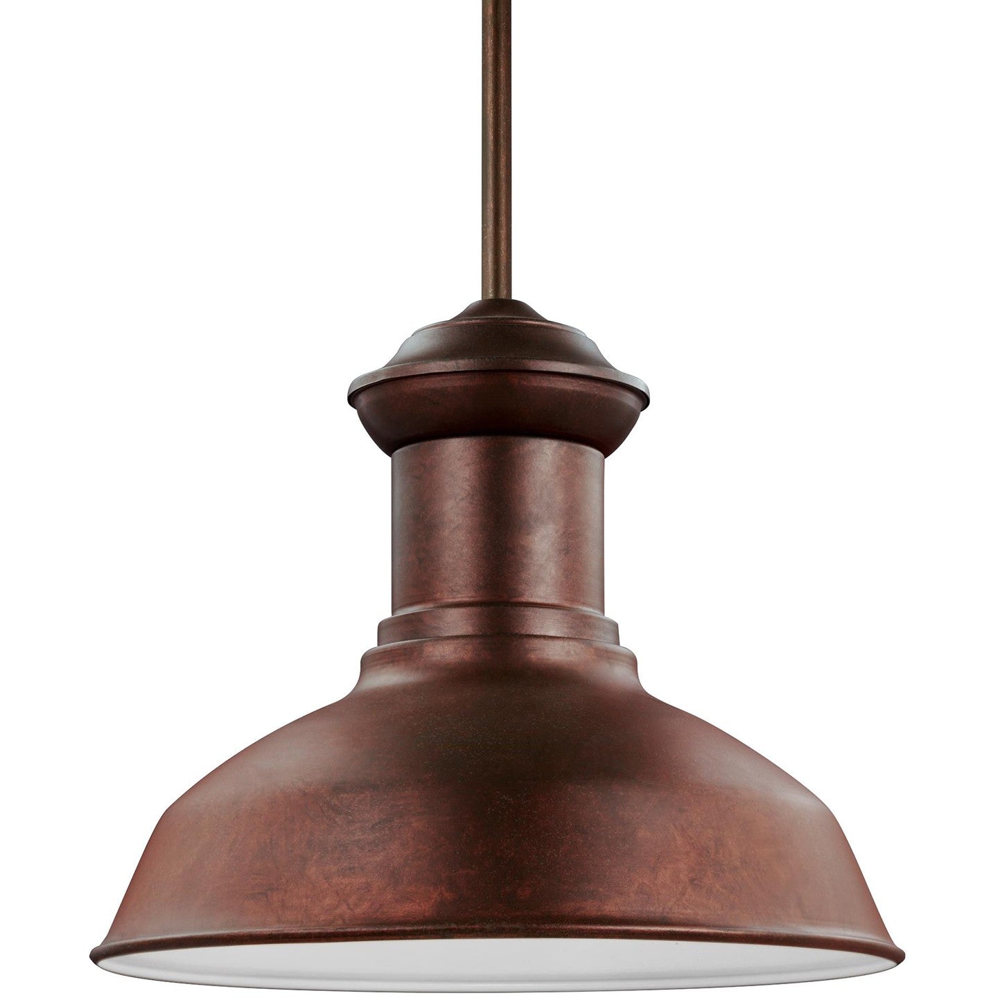 Fredricksburg LED Outdoor Pendant in Weathered Copper