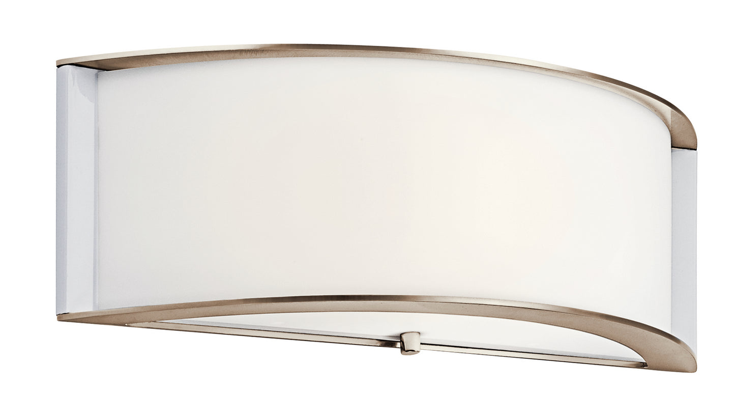 LED Wall Sconce in Polished Nickel