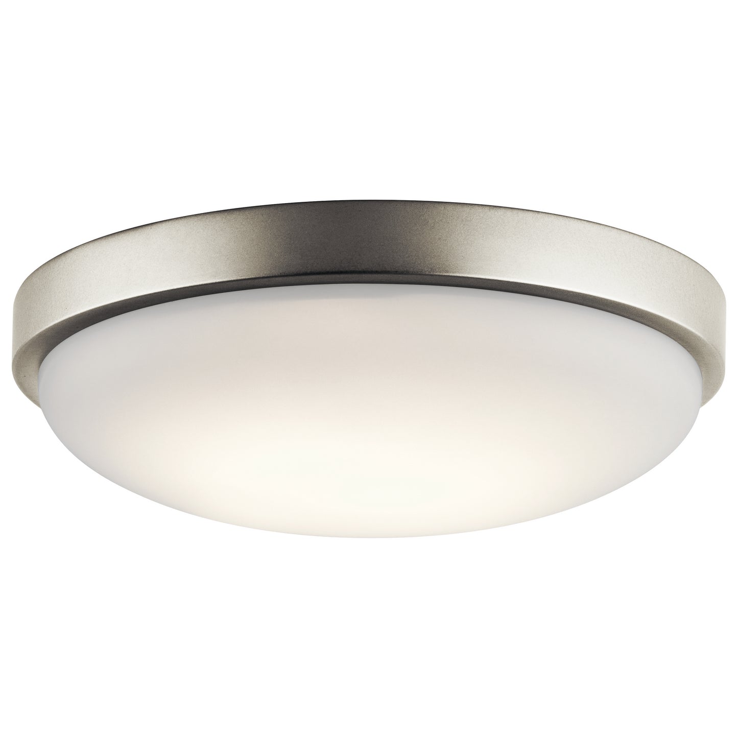 Ceiling Space LED Flush Mount in Brushed Nickel