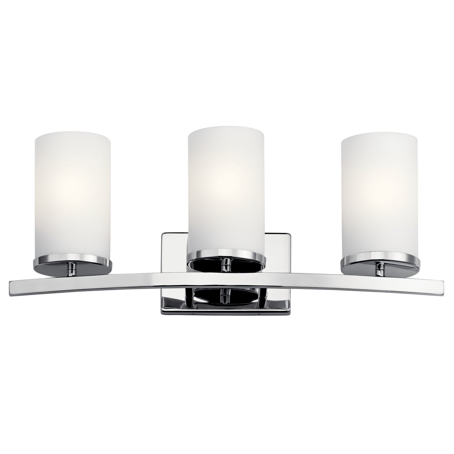Crosby Three Light Bath in Chrome