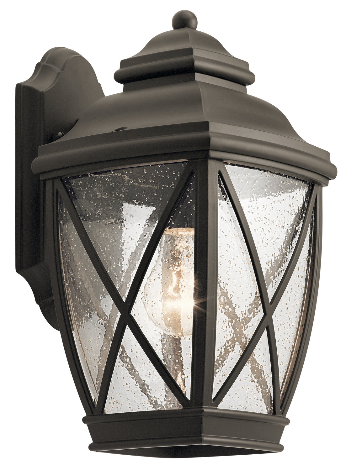 Tangier One Light Outdoor Wall Mount in Olde Bronze