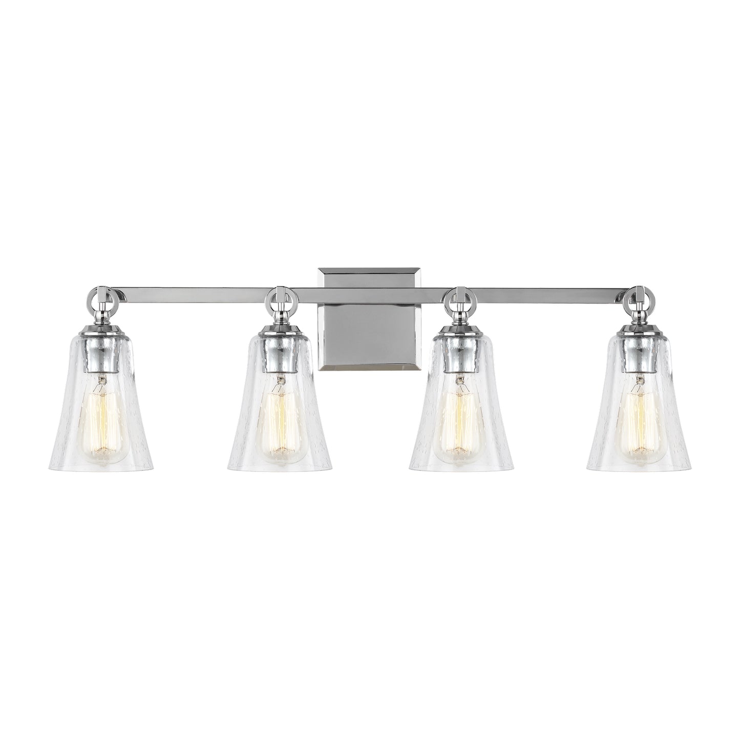 Monterro Four Light Vanity in Chrome
